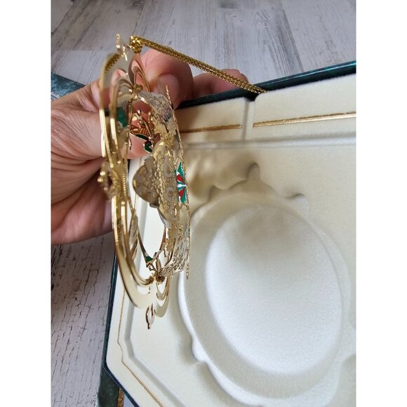 White House James Garfield president gold‎ ornament 2005 Americana new - Picture 6 of 6